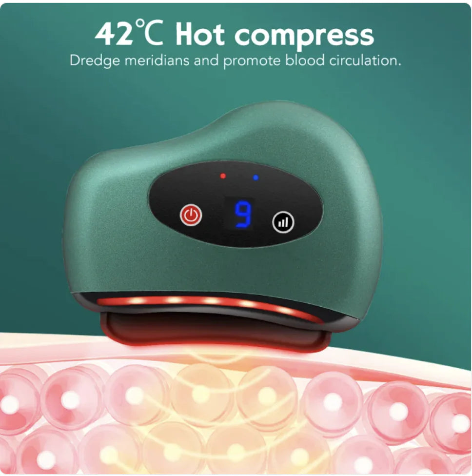 Electric Heated Gua Sha Massager