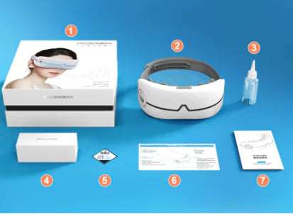 Smart Eye Massager with Steam and Heat Relief Device